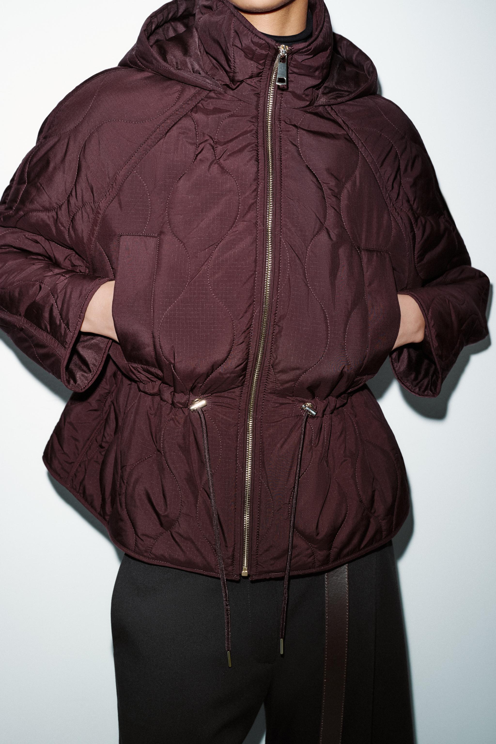 BLOUSON REMBOURRÉ À CAPUCHE